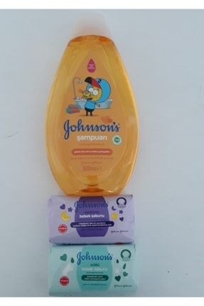 Johnson's Baby Kral Şakir Bebek Şampuanı 500 Ml + Sütlü Sabun + Bedtime Sabun 3lü Bebe Seti BEYOUKRL3SBN