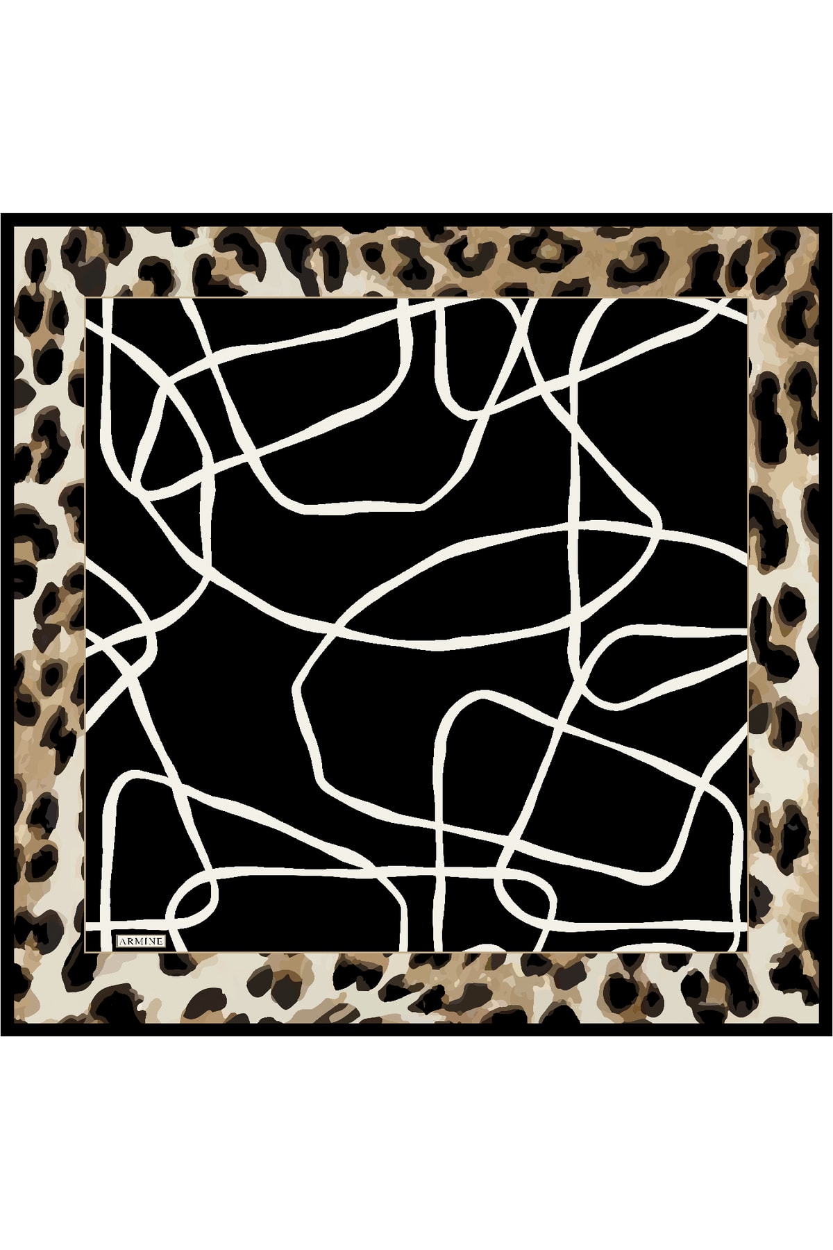 روسری زنانه آرمینه | E21KA8653D04 Armine - Image 6