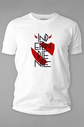 Independiente Tişörtü - Beyaz FTBL-041