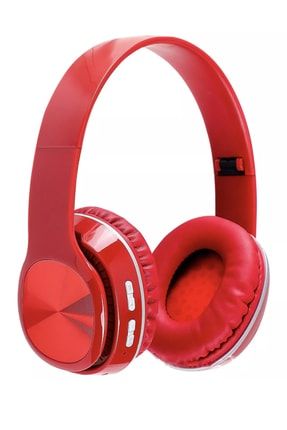 Kulak Üstü Kulaklık Bluetooth Wıreless Piano Kırmızı KIRMIZI-PIANO-KULAKLIK