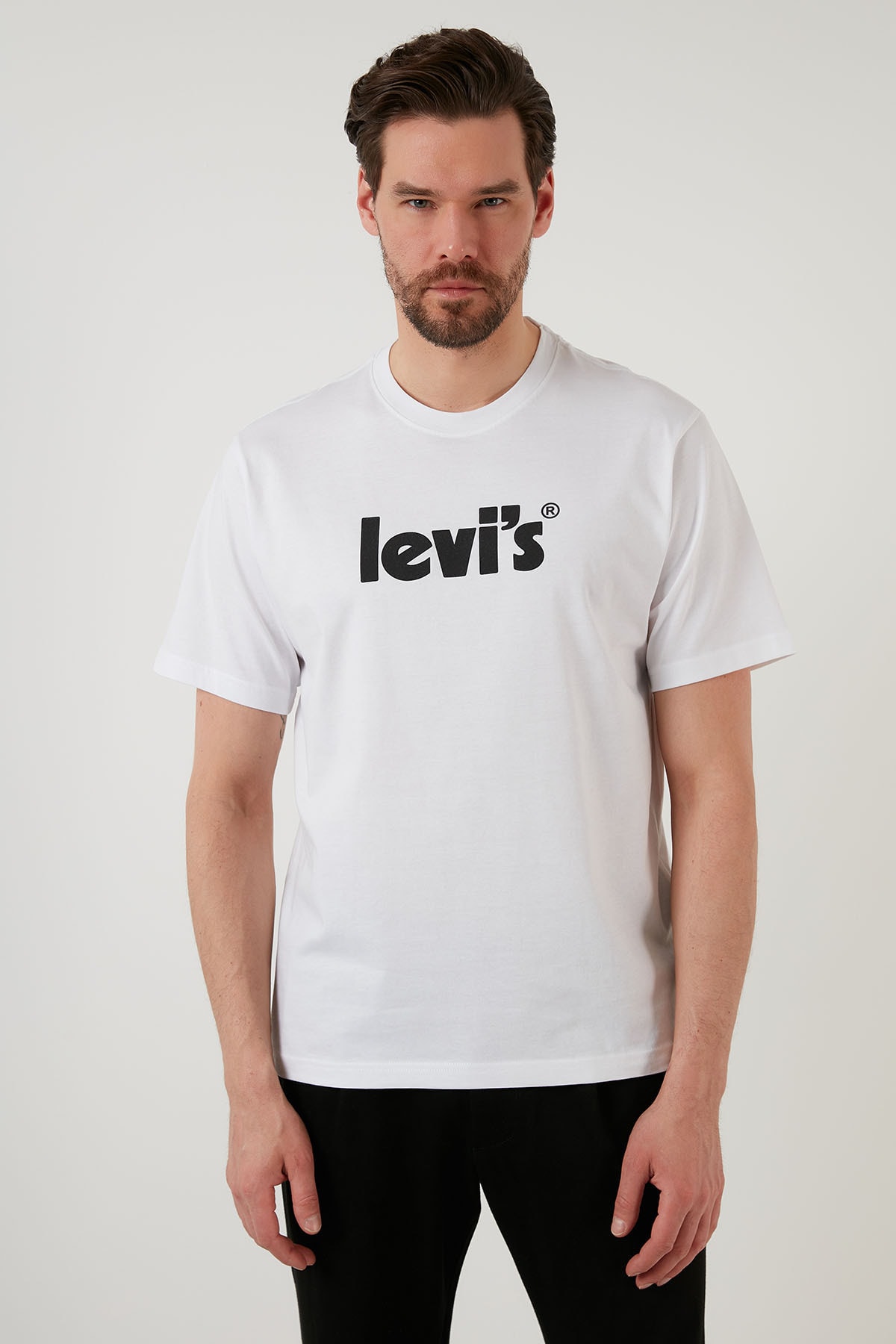 تی شرت لیوایز مردانه پنبه ای سفید  طرح دار Relaxed/ریلکس    Relaxed/ریلکس Daily/روزانه | Levi's TYC00410848574 - تصویر 2