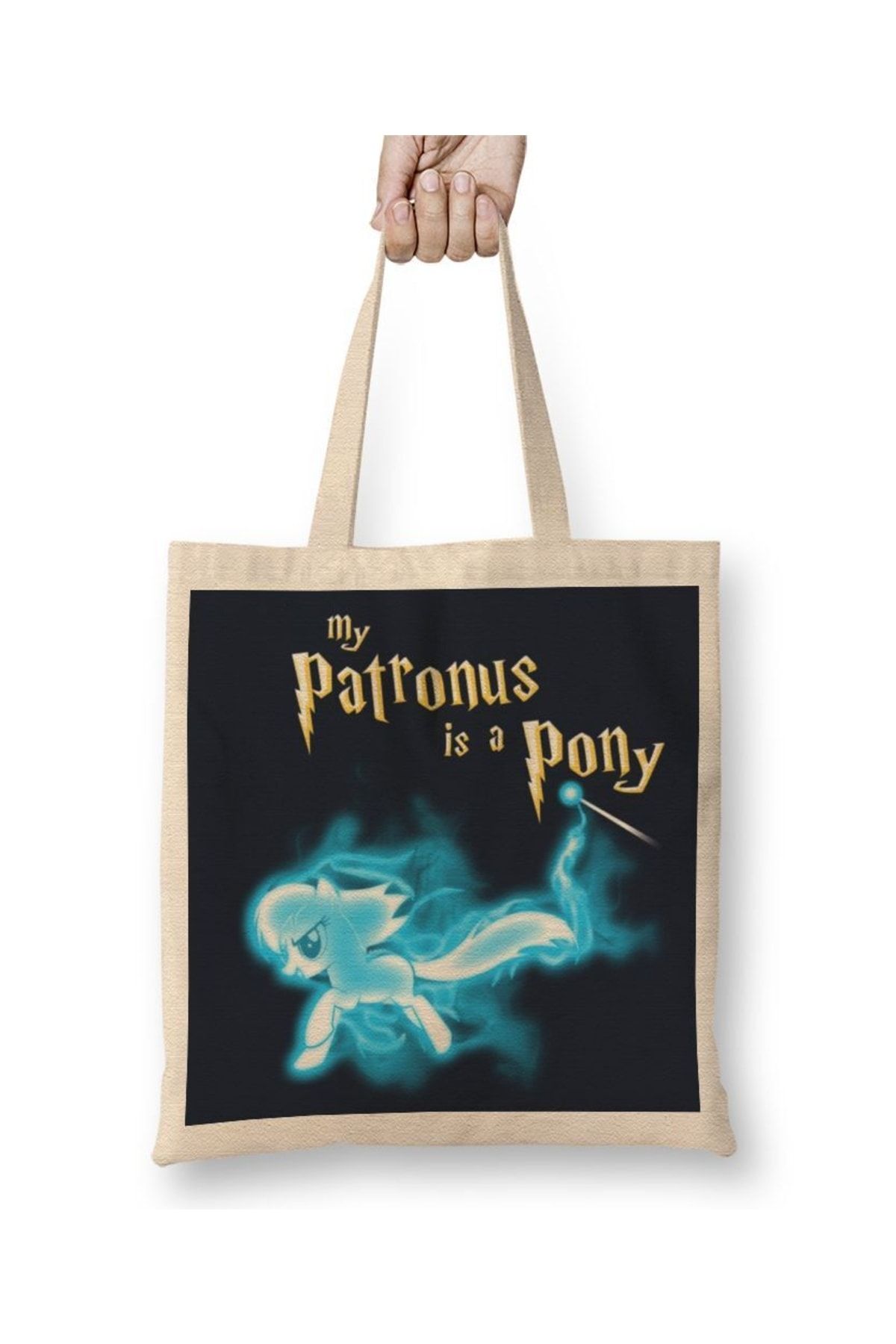 Bask D kkan Harry Potter Pony Patronus Tote Bag Long Handle