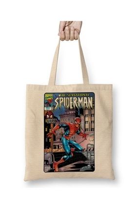 Spiderman Marvel The Sensational Bez Çanta Uzun Saplı BÇ10294
