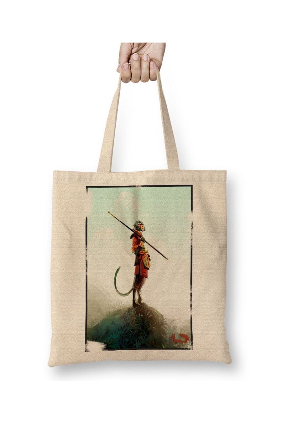 Monkey sales tote bag