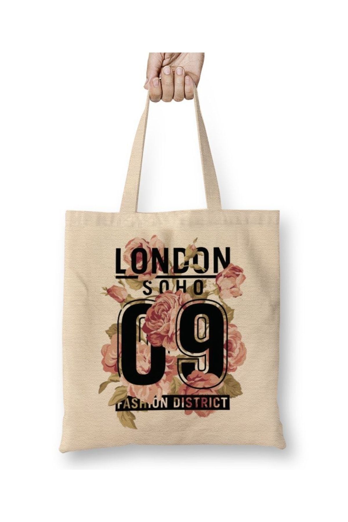 Bask D kkan London Soho Tote Bag Long Handle Trendyol