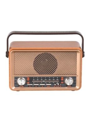 Mg-511 Bt Usb Sd Fm Bluetooth 'lu Şarjlı Nostaljik Radyo mg 511