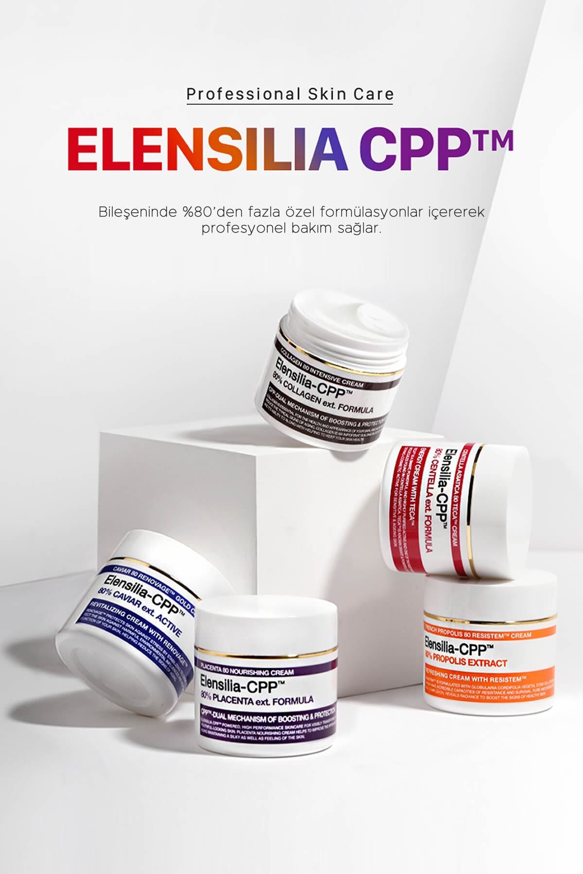 ELENSILIA-Cpp 80 Caviar Active Cream - Containing 80% Caviar, Moisturizing and Bright Appearance 3