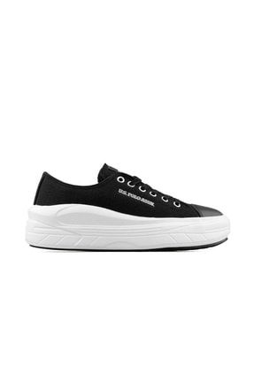 Cleme Uspa 2fx Siyah Kadın Platform Taban Sneaker Spor Ayakkabı Cleme-Yaz-Siyah-v1