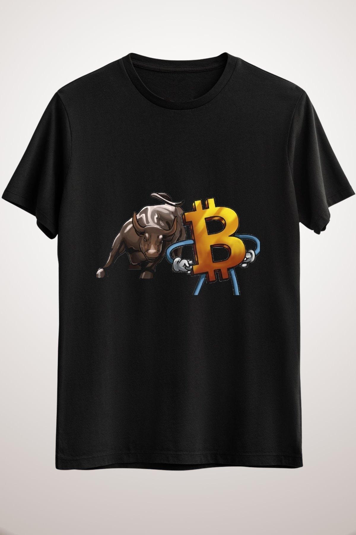 GreenMint Tricou Unisex Black Bitcoin's Bullrun Classic Unisex - L