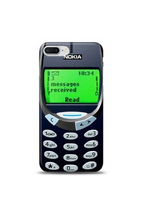 Iphone 8 Plus Uyumlu Nokia 3310 Tasarımlı Telefon Kılıfı Y-retro8 rengeyik001005386