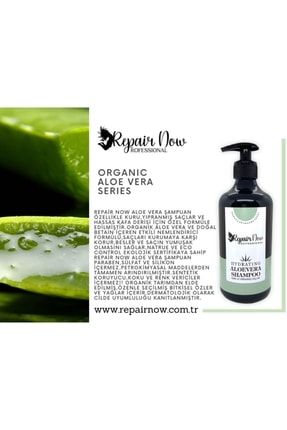 Organic Aloe Vera Şampuan 500 ml OrganicAloeVeraShampoo500ml