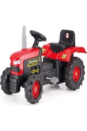 Ranchero Pedallı Traktor Kırmızı DOLU-8145