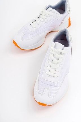 Gros Beyaz Cilt Kadın Spor Ayakkabı 87-275