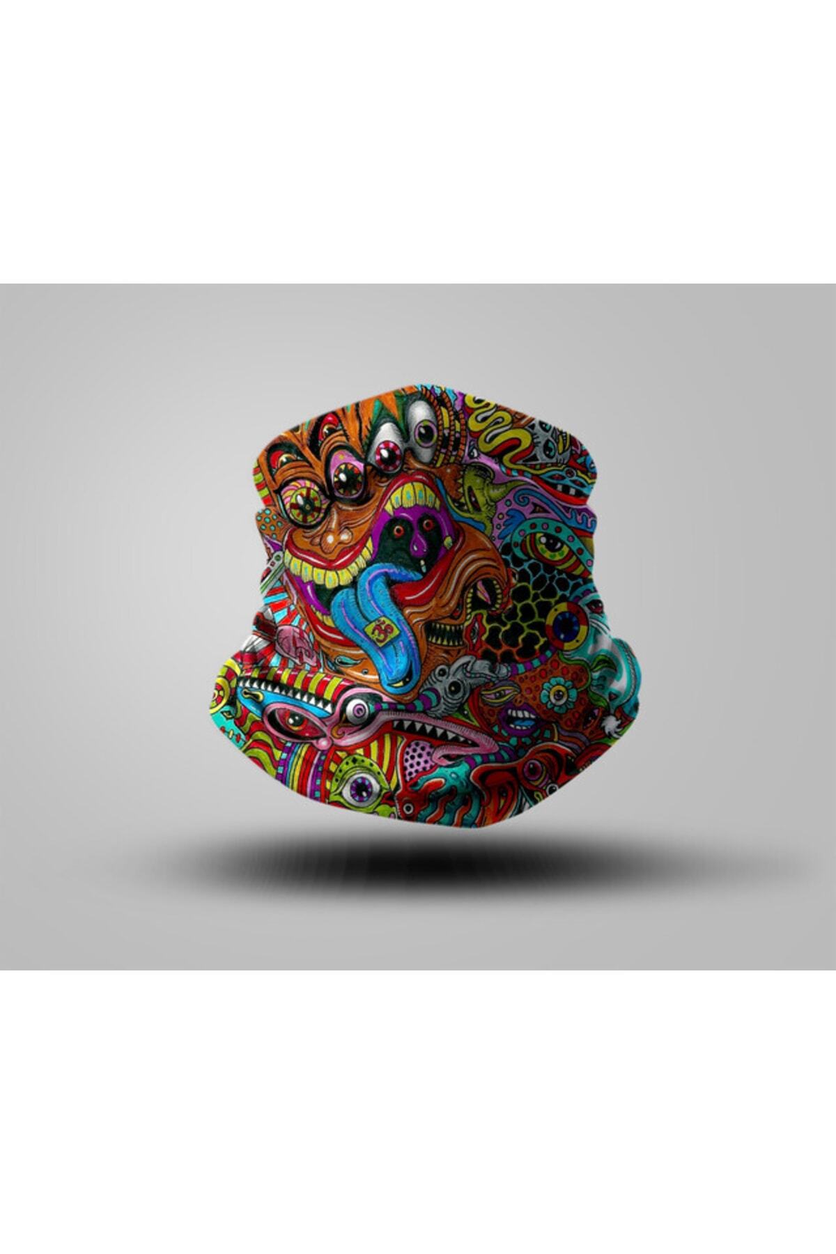 Buffalo Motorcu Buff Maske Outdoor Boyunluk Unisex Bandana