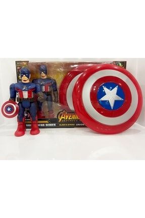 Kaptan Amerika Sesli Işıklı Tutmalı Kalkan Captain America EJ813C