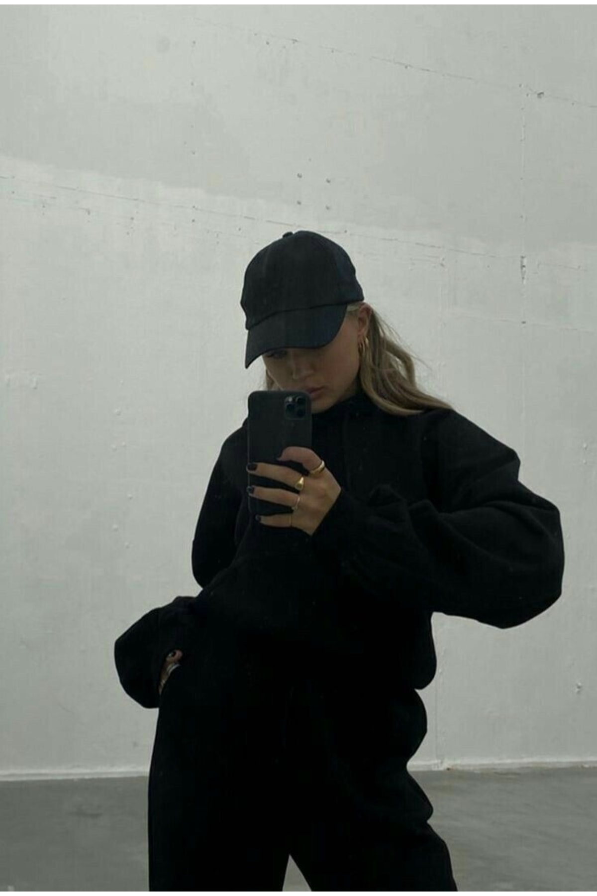 Goldmine  Unisex Basic Cap Siyah - Görsel 6