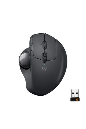 MX Ergo Kablosuz Konforlu Trackball Mouse  - Siyah