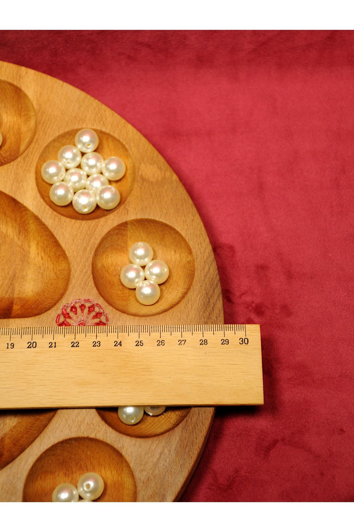 qetum-Mangala Intelligence and Strategy Game - Novelty Round Form (29cm Diameter) 4