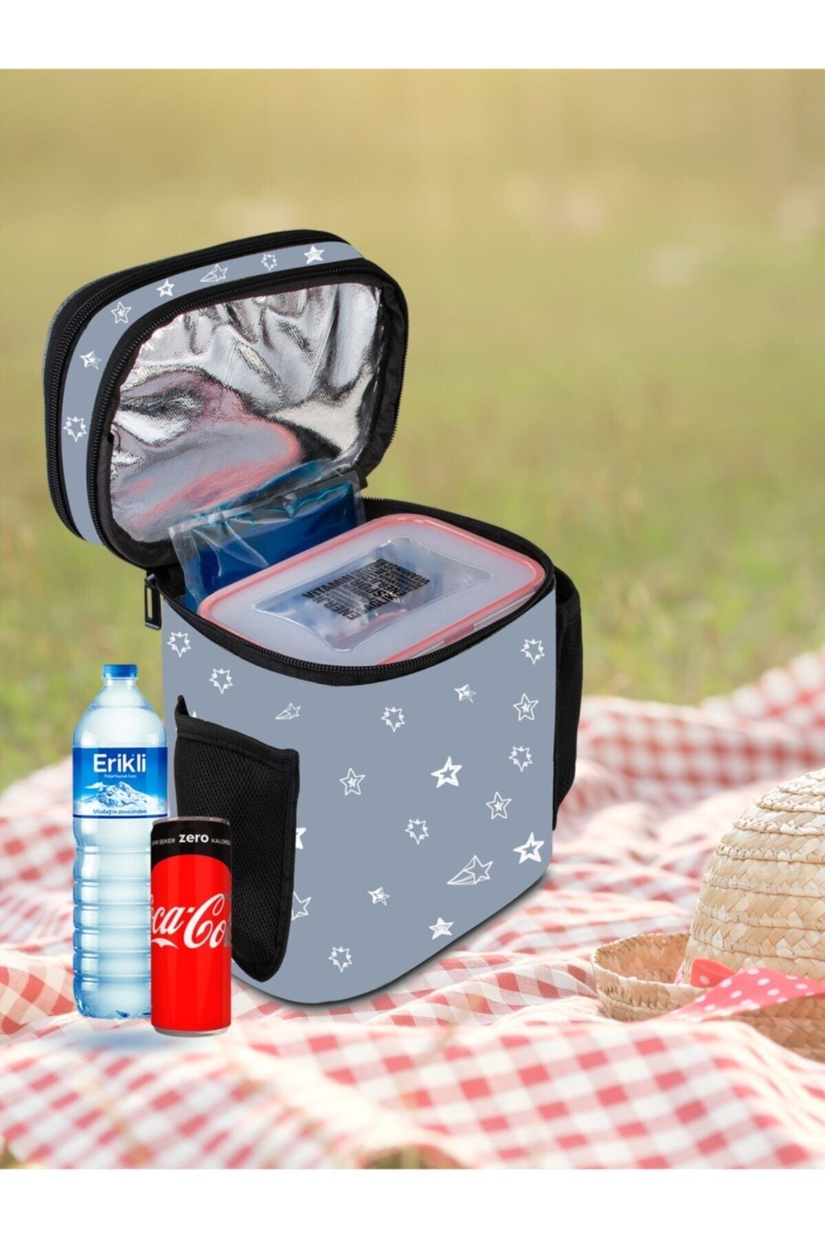 YclShop Termoslu Buzluk Çanta Anne Bebek Askılı Soğutuculu Yalıtımlı Termal Yiyecek Içecek Çantası fotoğrafı 7 (önizleme)