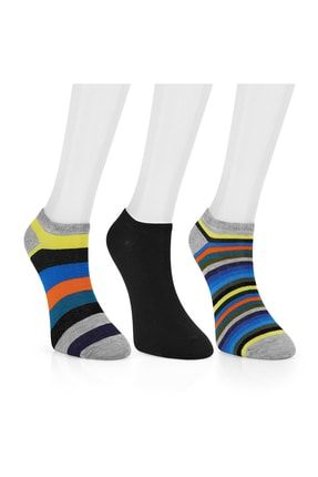 3 Çift Yazlık Erkek Spor Patik Çorap Bilek Boy NS 2022 SS_3/1