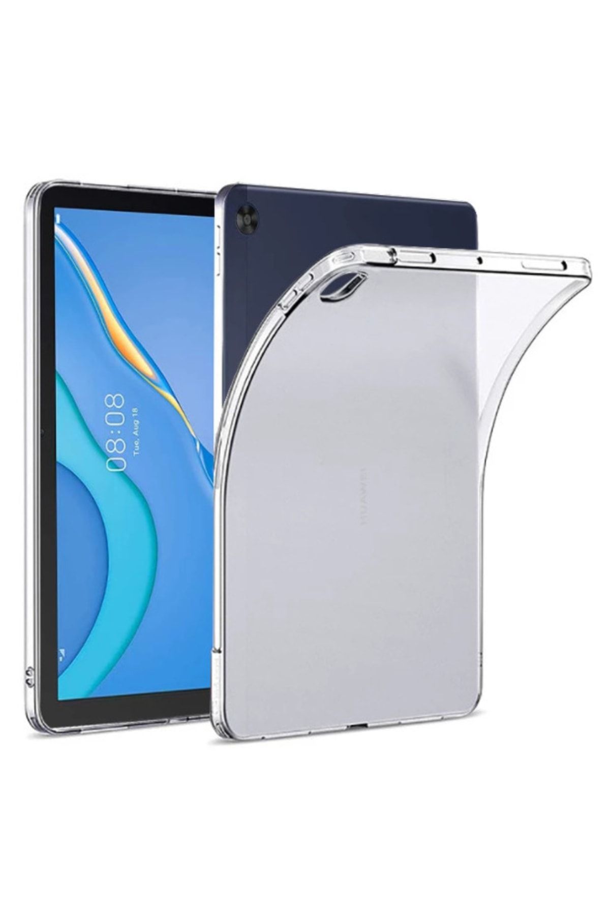 Kupa-Huawei Matepad T10/t10s Case Transparent Yellowing Resistant Soft Silicone Case 1