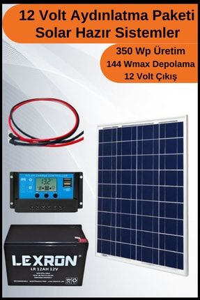 Aydınlatma Grande Solar Paket 12 Volt -350wp ND-SP3