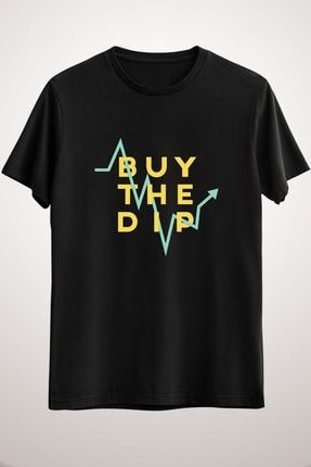 Unisex Siyah Buy The Dip - Cryptocurrency Tshirts And Gifts Classic T-shirt CR1782