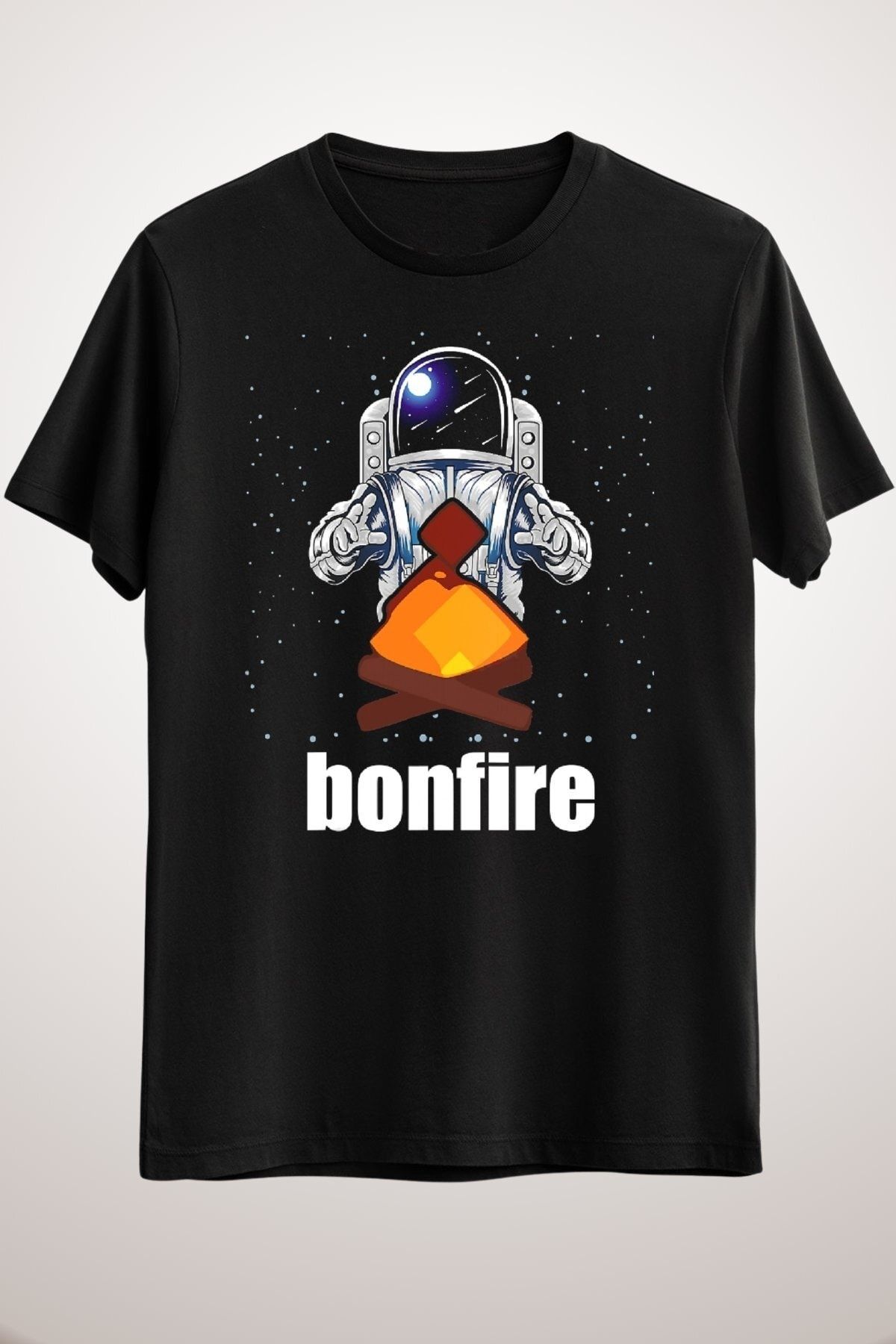 GreenMint-Unisex Black Bonfire Coin Cryptocurrency Bonfire Crypto Classic T-shirt 1