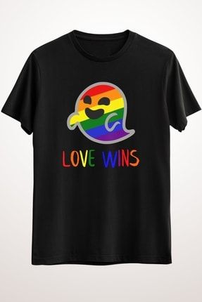 Erkek Siyah Gaysper Love Wins Lgbt Gay Lesbian Queer Pride - Ds2527 DS2527