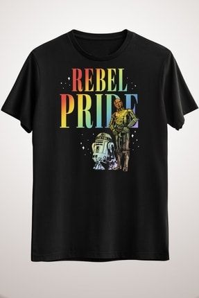 Erkek Siyah Star Wars Rebel Pride SW1688