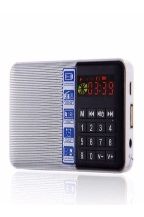 Taşınabilir Fm Radyo Usb Tf Kart Destekli Dijital Ekranlı Cep Radyosu SD-111