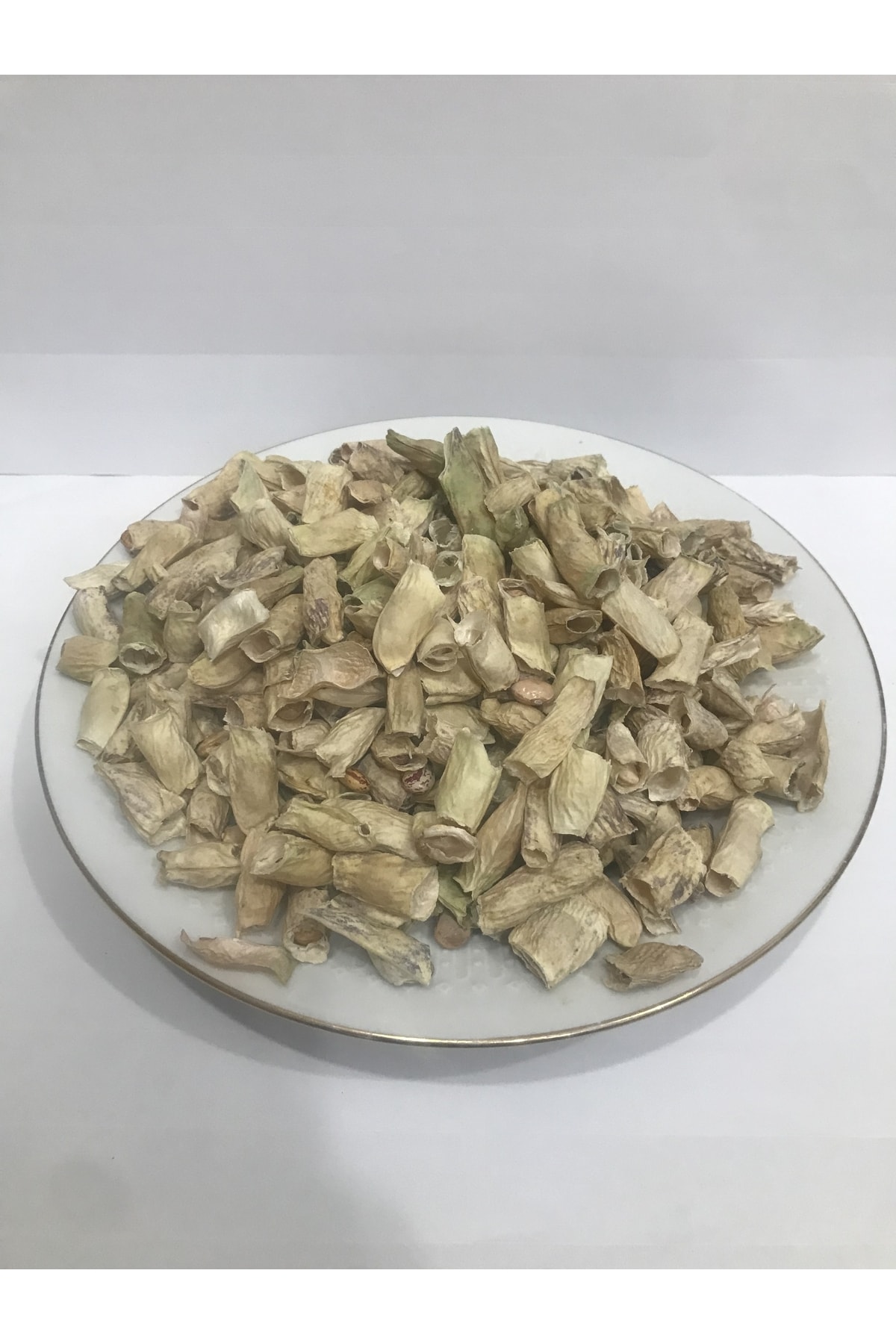 yöresel mutfağınız Yöresel Antalya Akseki Kurutulmuş Kabuklu Yeşil Fasulye 250 gram