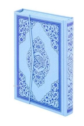 Kur'an-ı Kerim (ayfa-123m, Orta Boy, Gül Desenli, Mavi, Ciltli) FDN9786055256043