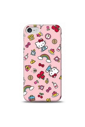 Iphone 7 Uyumlu Gökkuşaklı Hello Kitty Tasarımlı Telefon Kılıfı Y-uhelloktty012 rengeyik000985660