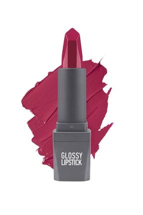 Glossy Lipstick Nemlendiricili Parlak Ruj 317 Bright Fuchsia AAGLS01