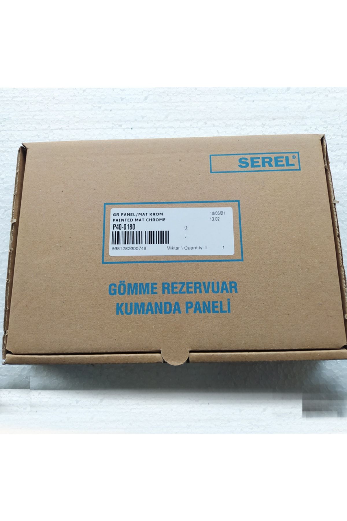 Gömme Rezervuar Kumanda Paneli ( Mat Krom ) - P400180 - 3