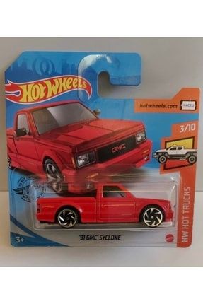 91 Gmc Syclone Kırmızı Oyuncak Araba TYC00410632129