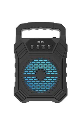 Bluetooth Hoparlör Taşınabilir Kablosuz Speaker Ses Bombası Fm Radyo Usb-hafıza Kart-aux Girişli RS-317 wireless speaker