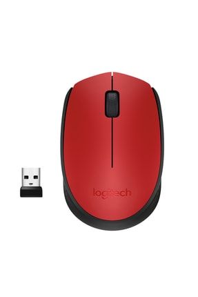 M171 USB Alıcılı Kablosuz Kompakt Mouse - Kırmızı M171 Kırmızı
