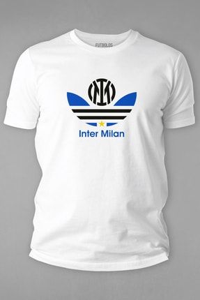 Inter Milan Futbol Tişörtü - Beyaz FTBL-026