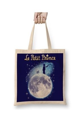Le Petit Prince Küçük Prens 04 Bez Çanta Uzun Saplı BÇ7004