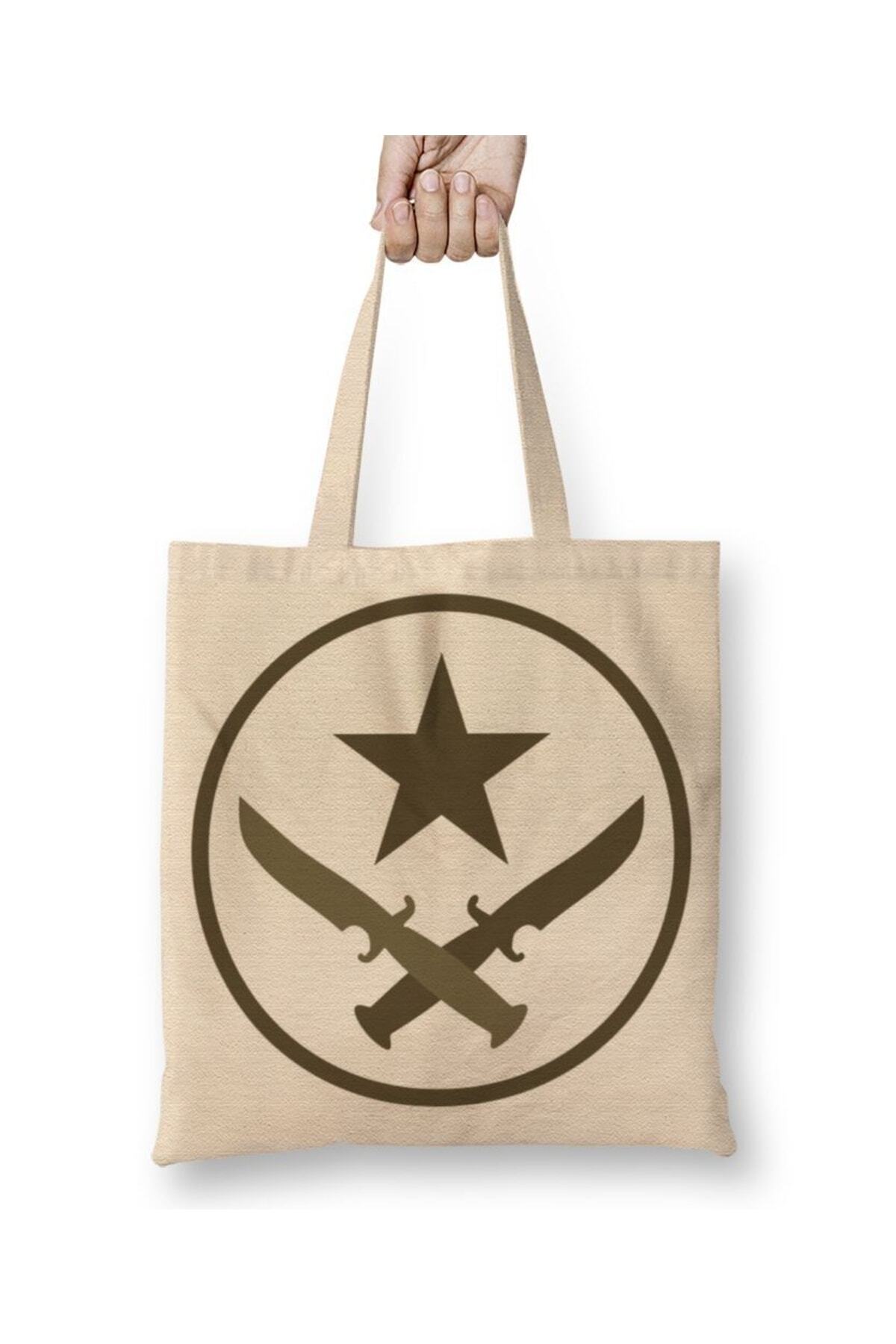 Baskı Dükkanı-Csgo Terrorist Cloth Bag Long Handle 1