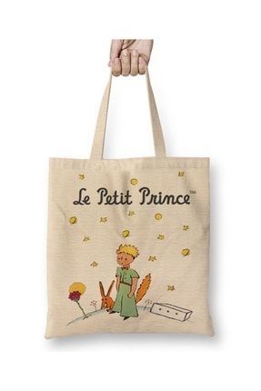 Küçük Prens Le Petit Prince Bez Çanta Uzun Saplı BÇ744