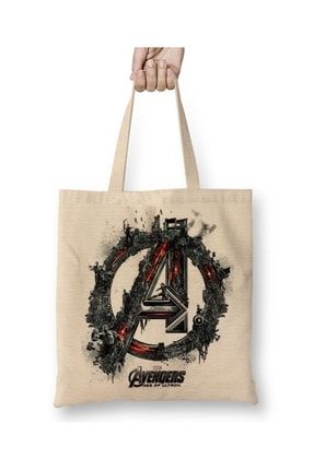 Avengers Flowers Marvel Bez Çanta Uzun Saplı BÇ8548