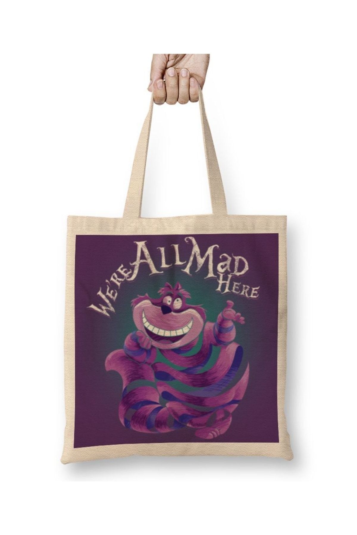 Cheshire cat hotsell tote bag
