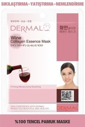 Sıkılaştırıcı, Nemlendirici Ve Pürüzsüzleştirici Şarap Özlü Kolajen Maske 23gr COSMOPERA/2021/0024