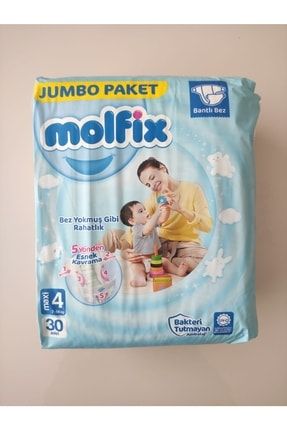 Molfix Jumbo Paket-4 Maksi-7-14 Kğ (30 Adet) frd-00002053