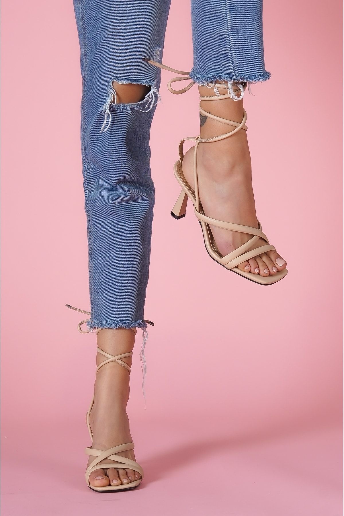 Nude deals wrap shoes