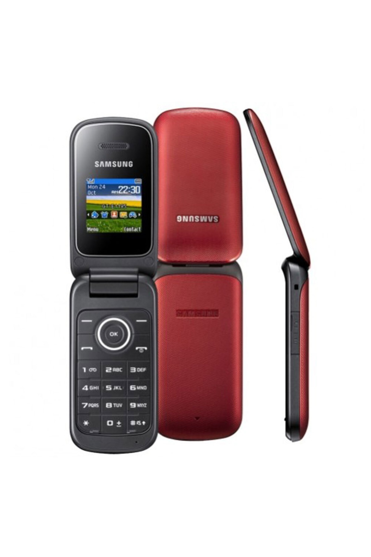 Samsung C&T Gt E1190 Cep Telefonu Kırmızı