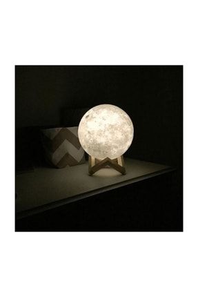 3d Standlı Ay Gece Lambası (36 Cm Çap) MEB298373